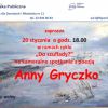 „Do szuflady?” – spotkanie poetyckie z Anną Gryczko